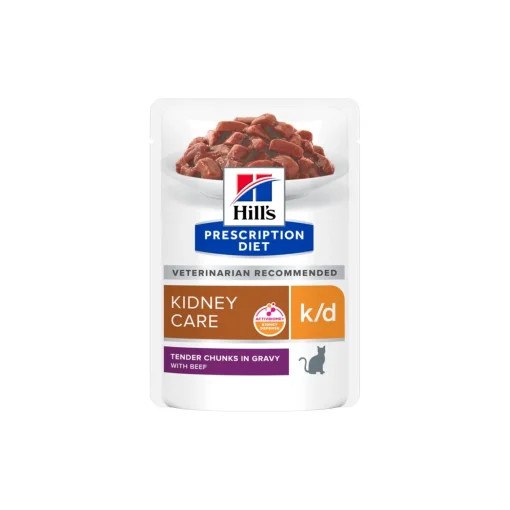 Hill's Prescription Diet k/d Kidney Care Bœuf 12x85 g