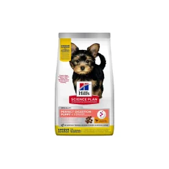Hill's Science Plan Perfect Digestion Puppy Small & Mini au poulet et au riz 1,5 kg