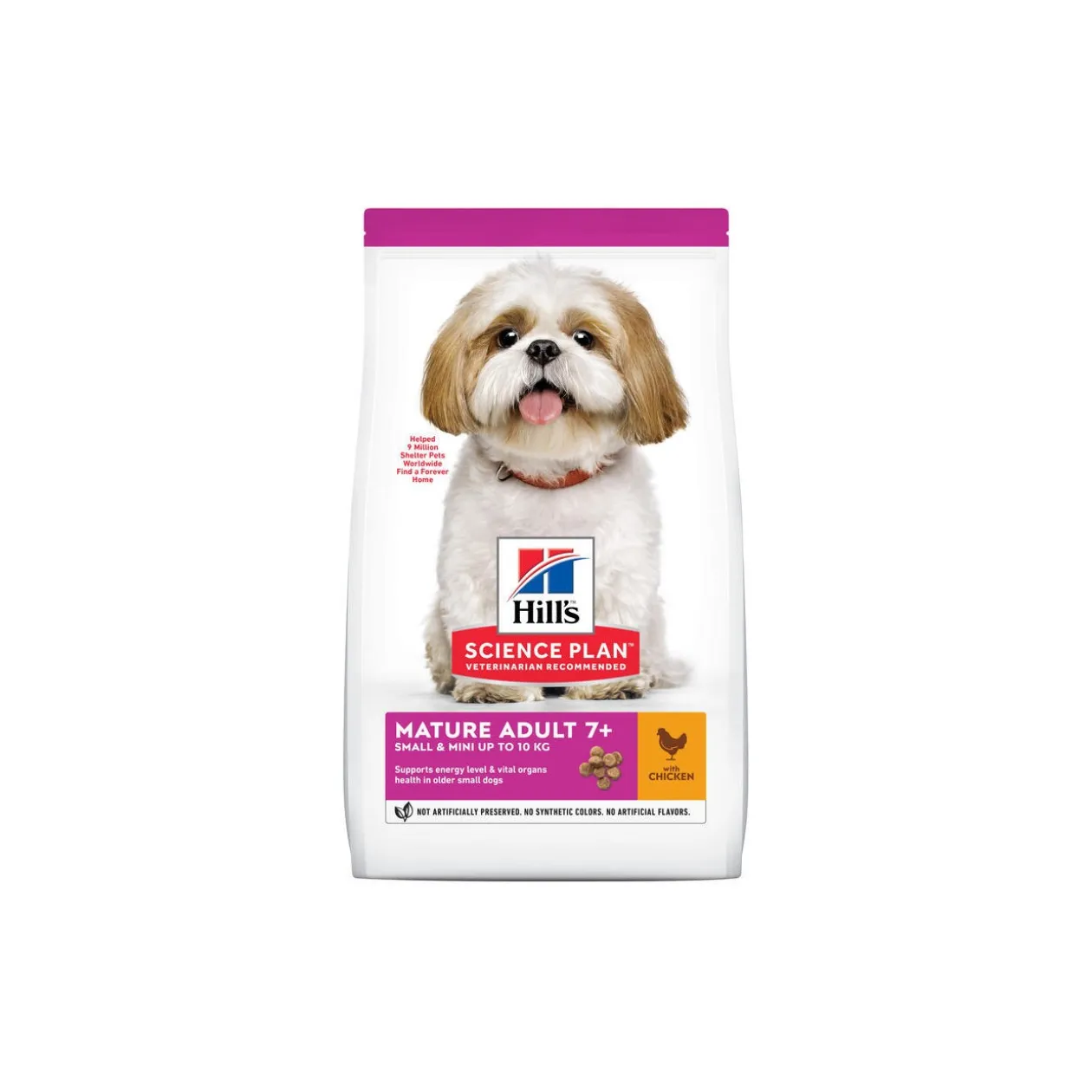 Hill's Science Plan Small & Miniature Senior 7+, Poulet 1,5 kg