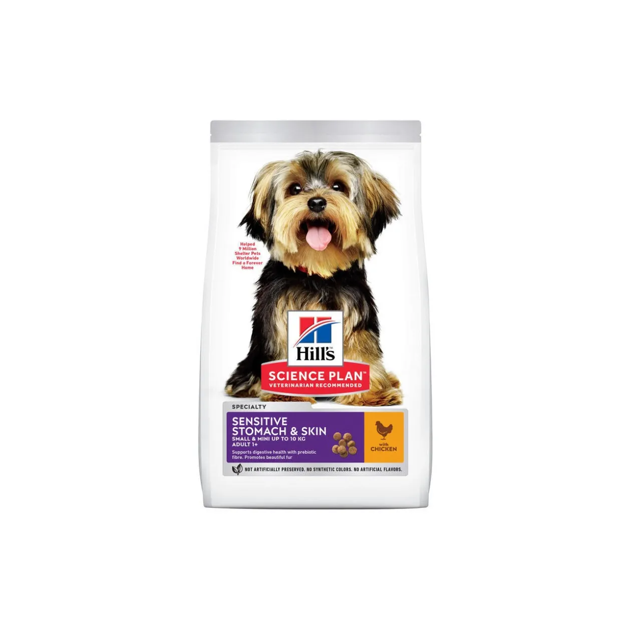 Hill's Science Sensitive & Skin pour chiens de petite taille 1,5 kg