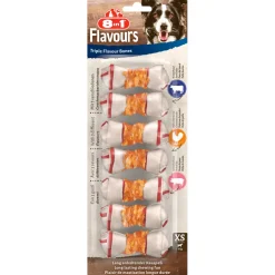 8in1 8en1 Triple Flavour os à mâcher XS 7 pcs