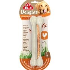 8in1 Os de mastication et entraînement de la mâchoire Delights Strong L 1 pcs