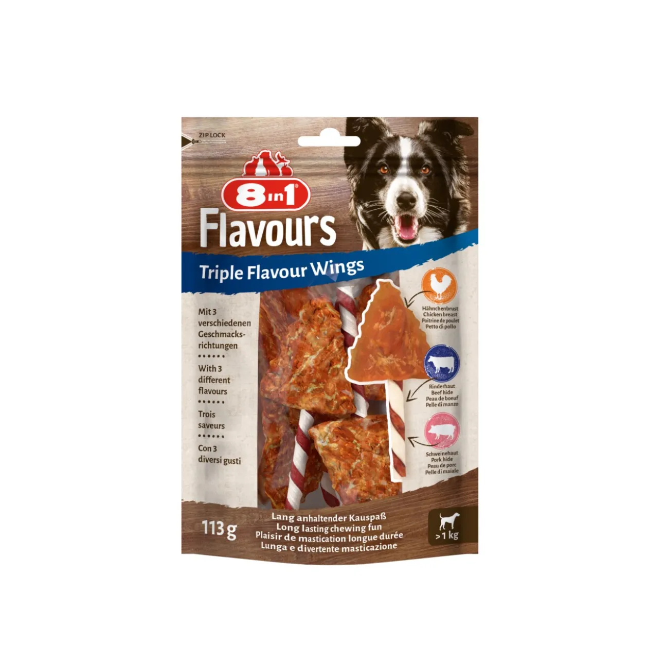 8in1 Triple Flavour Wings 6 pièces