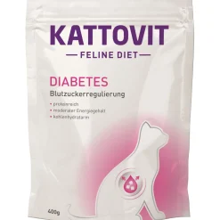 KATTOVIT Feline Croquettes Chat Diabète 400 g