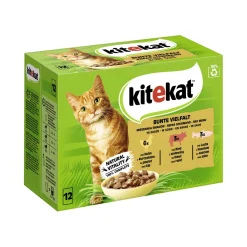 Kitekat Multipack Menu Gourmand en sauce 12x85 g