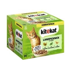 Kitekat Multipack Pique-nique à la campagne en sauce 24x85 g