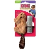 KONG jouet en peluche Castor Catnip