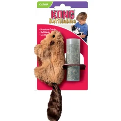 KONG jouet en peluche Castor Catnip