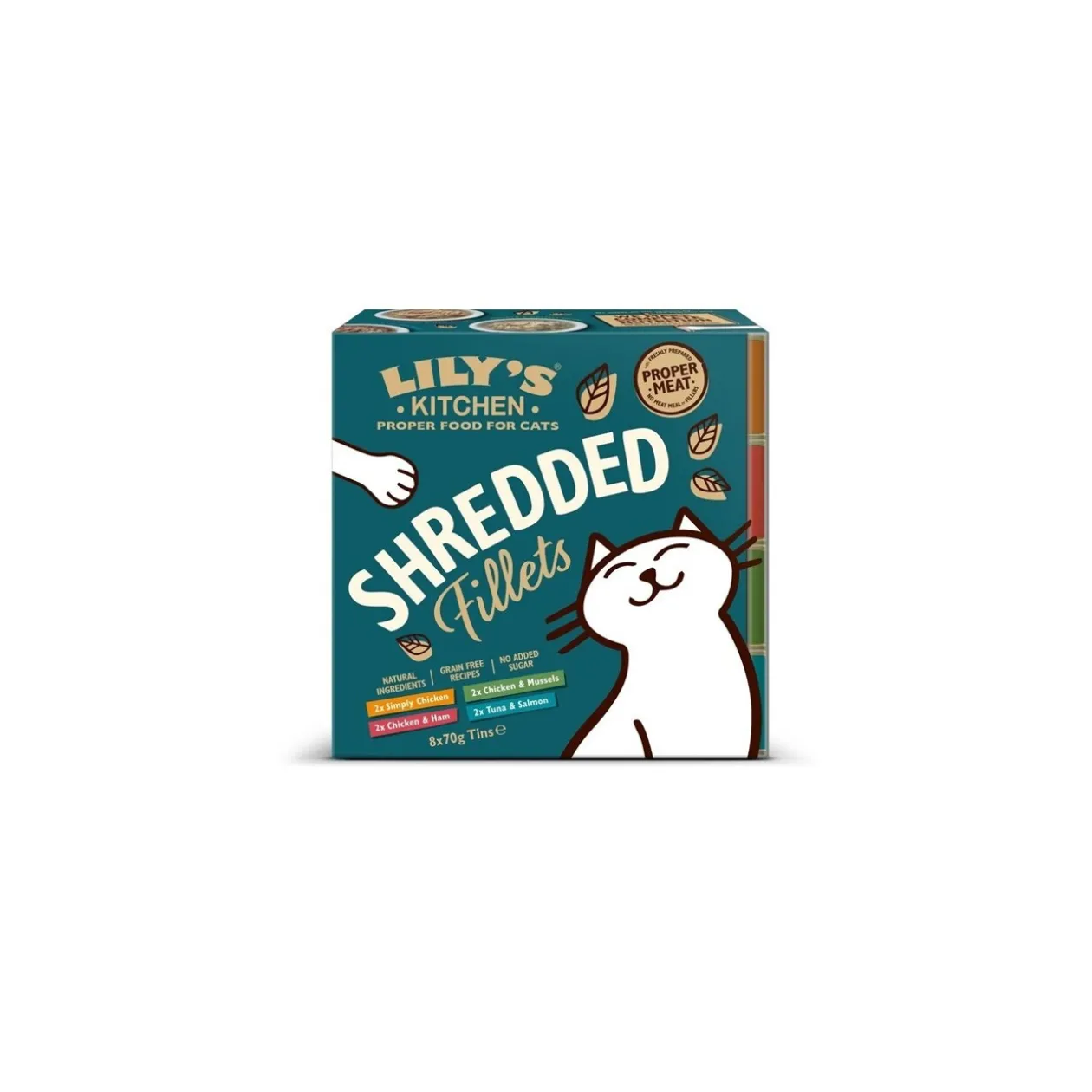 LILY'S KITCHEN LILY’S Kitchen Shredded Fillets Multipacks 8 x 70 g