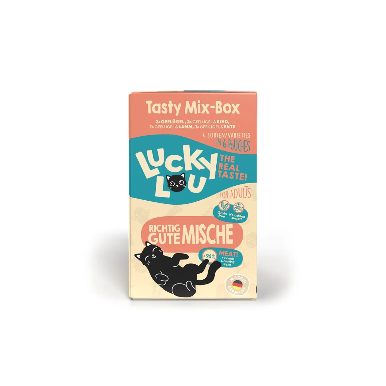 Lucky Lou Adult Tasty-Mix 6x125 g