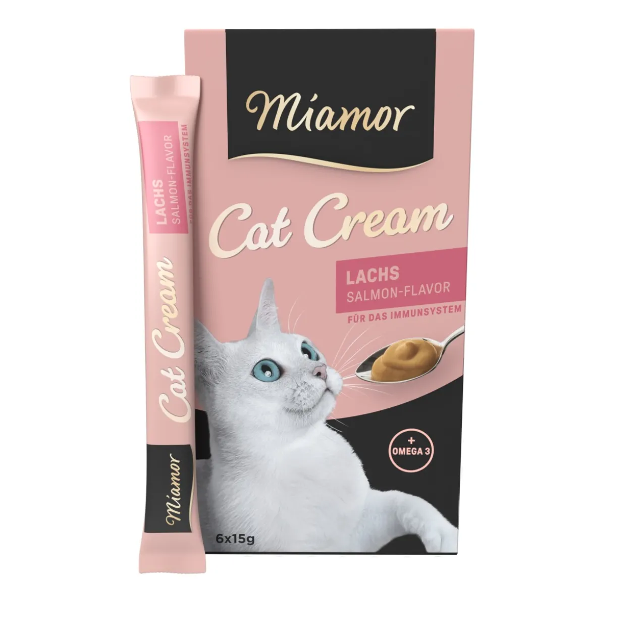 Miamor En-cas Cat à la crème de saumon 11 x 6 x 15 g