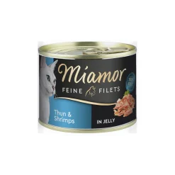 Miamor Feine filets en gelée Thon et crevettes 12x185 g