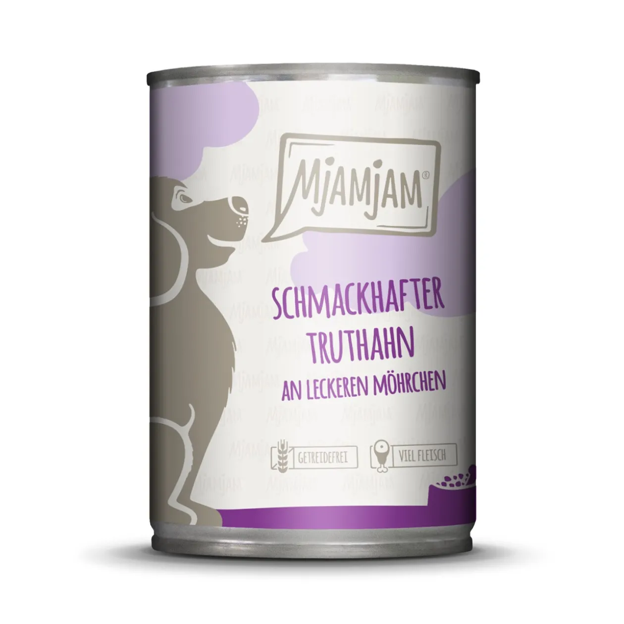 MjAMjAM Adultes Dinde et petites carottes 6x400 g