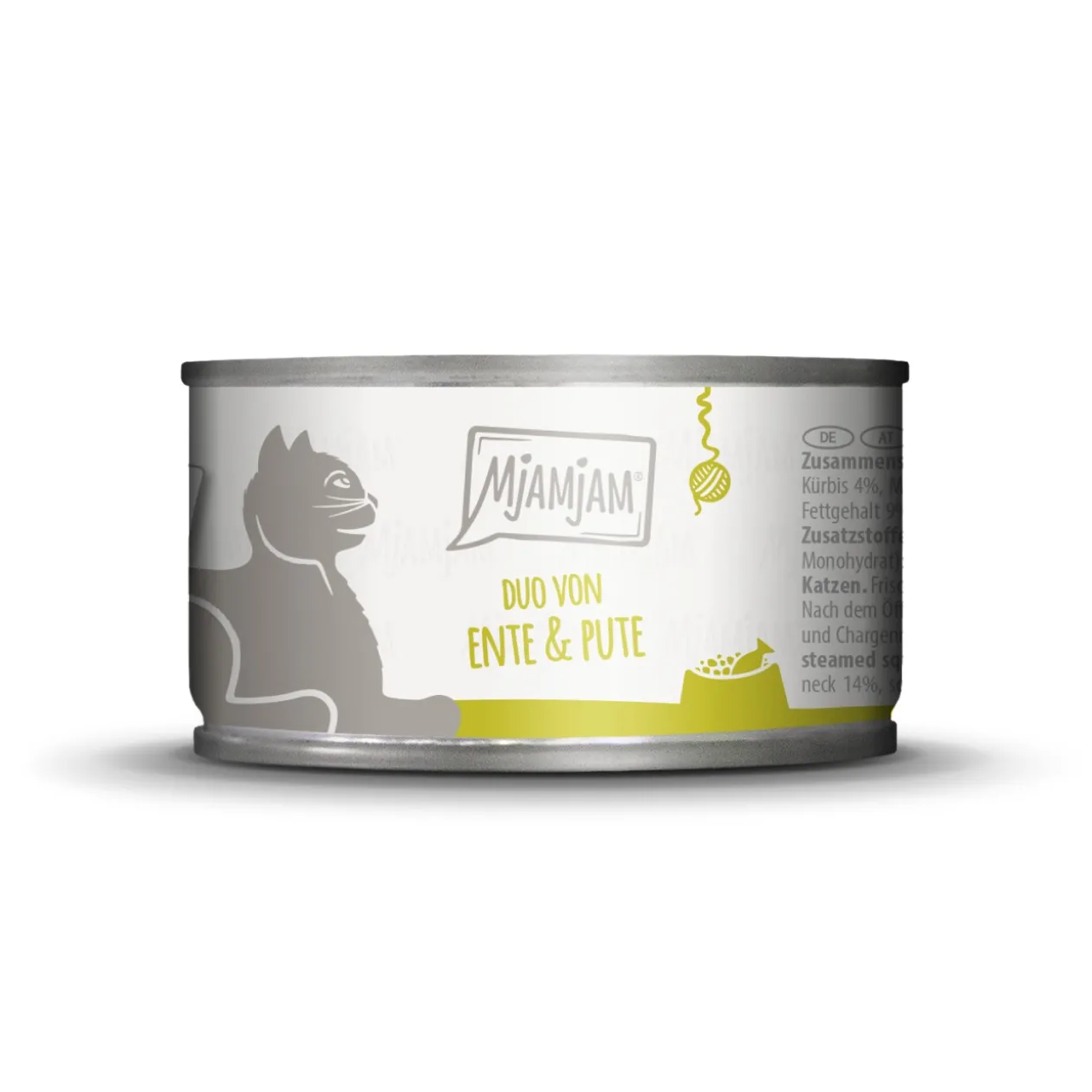 MjAMjAM nourriture humide pour chat adulte, Duo 6x100 g Canard et dinde