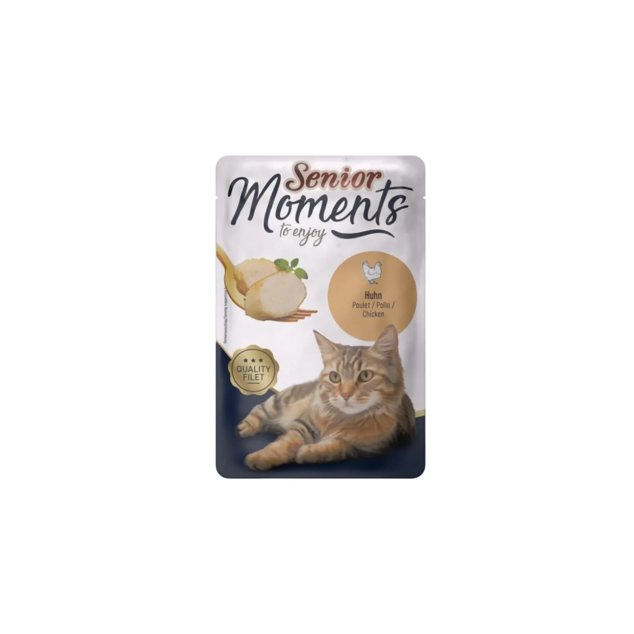 MOMENTS Nourriture humide pour chats Senior Adult 12 x 70 g