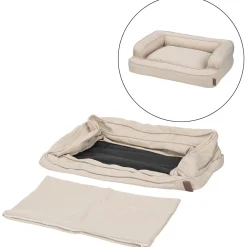 MORE Housse de rechange pour couchette Comfort Deluxe beige S