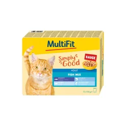 MultiFit Adult Sauce Fish Mix Multipack 12x100g