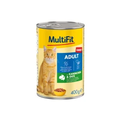 MultiFit Adult Sauce Lapin et canard 6x400 g