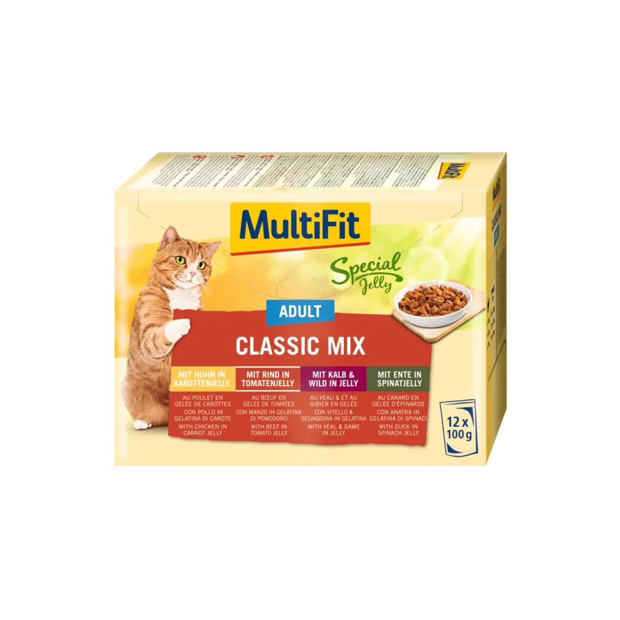 MultiFit Adult Special Jelly Classic Mix Multipack 12x100g