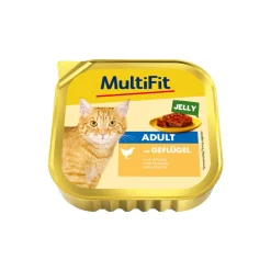 MultiFit Barquette Adulte Gelée Volaille 16x100 g