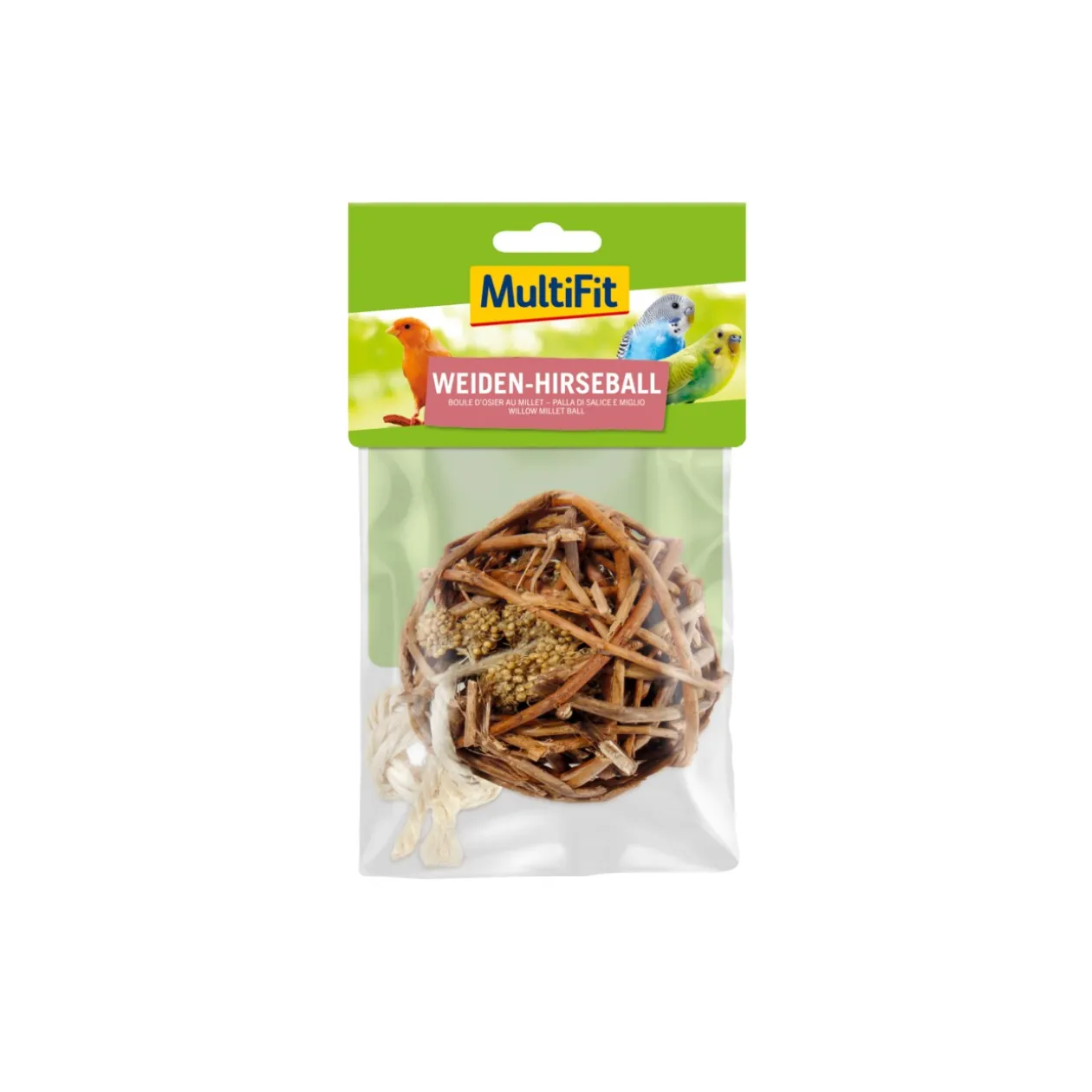 MultiFit Boule de millet et de saule 25g