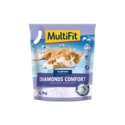 MultiFit Diamonds Comfort Litière de silicate 4,2 kg