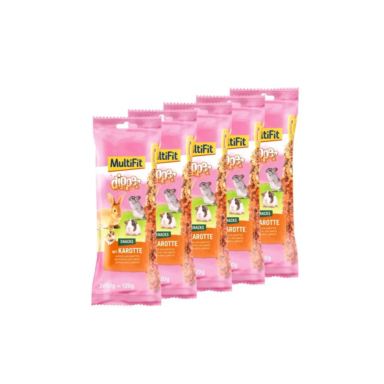 MultiFit Dippers 5x2 Dippers Carotte