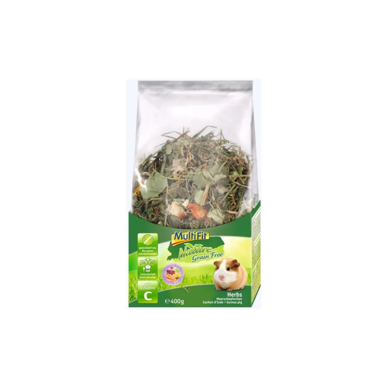 MultiFit Grain Free Herbs cochons d'Inde 400g