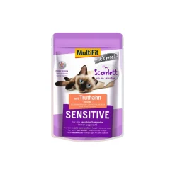 MultiFit It’s Me Scarlett Sensitive au dindon 24x85 g