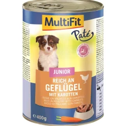 MultiFit Junior Pate Volaille et carottes 6x400 g