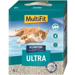 MultiFit Litière agglomérante Ultra 6 l