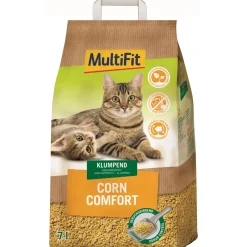 MultiFit Litière agglomérante Corn Comfort 7 l