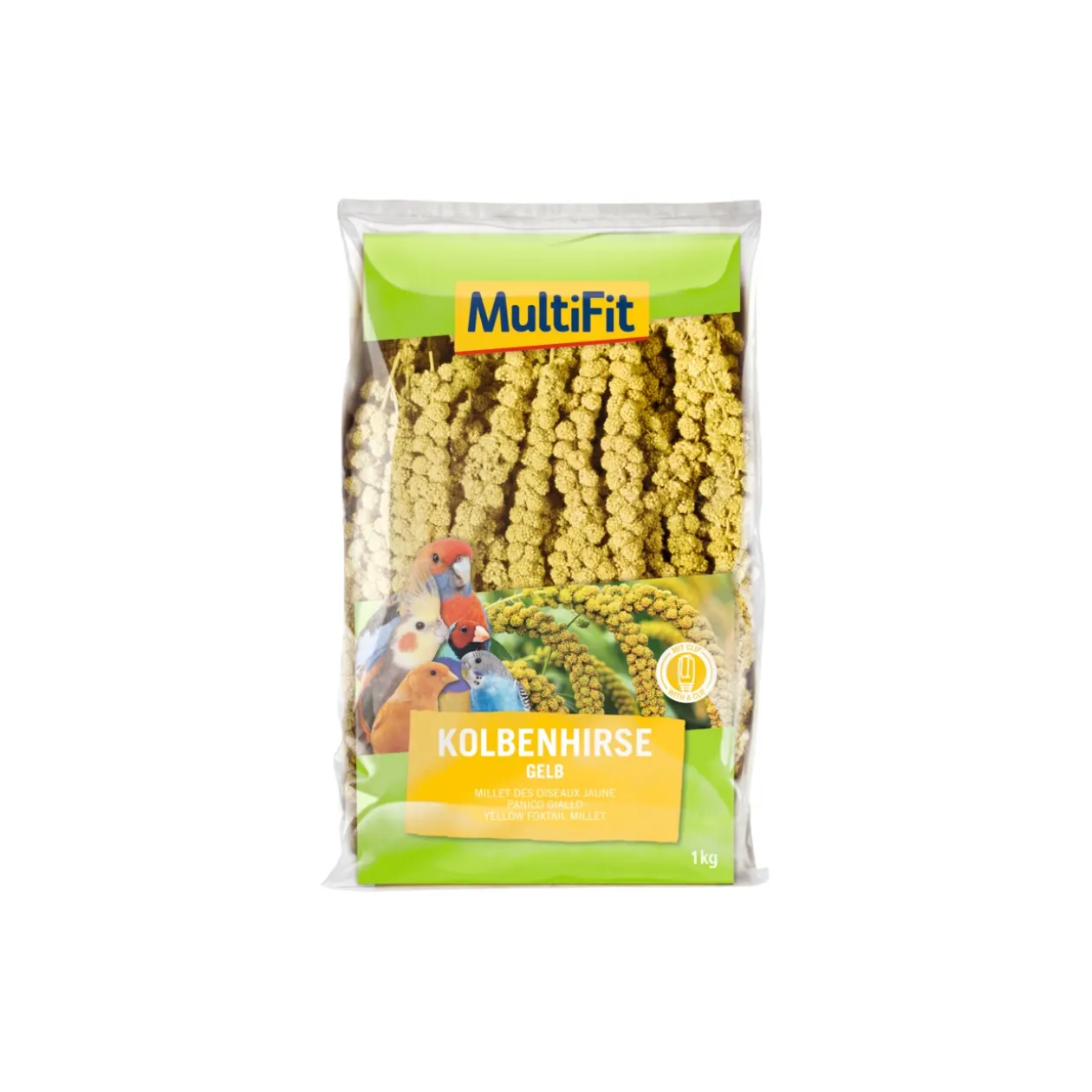MultiFit Millet en épi jaune 1 kg