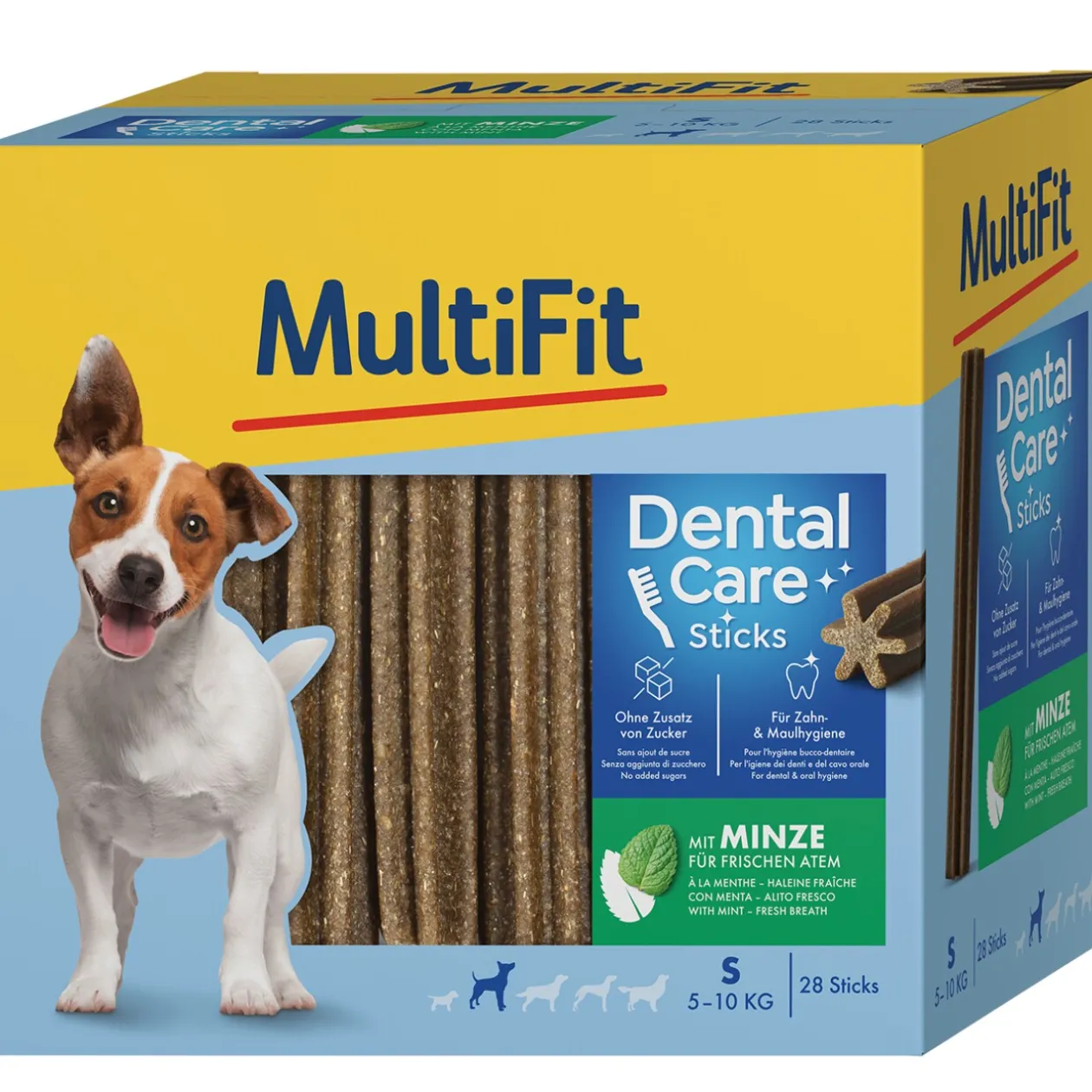 MultiFit MultiPack de sticks Mint DentalCare S, 28x