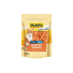 MultiFit Poulet naturel aux crevettes 4 x 50 g