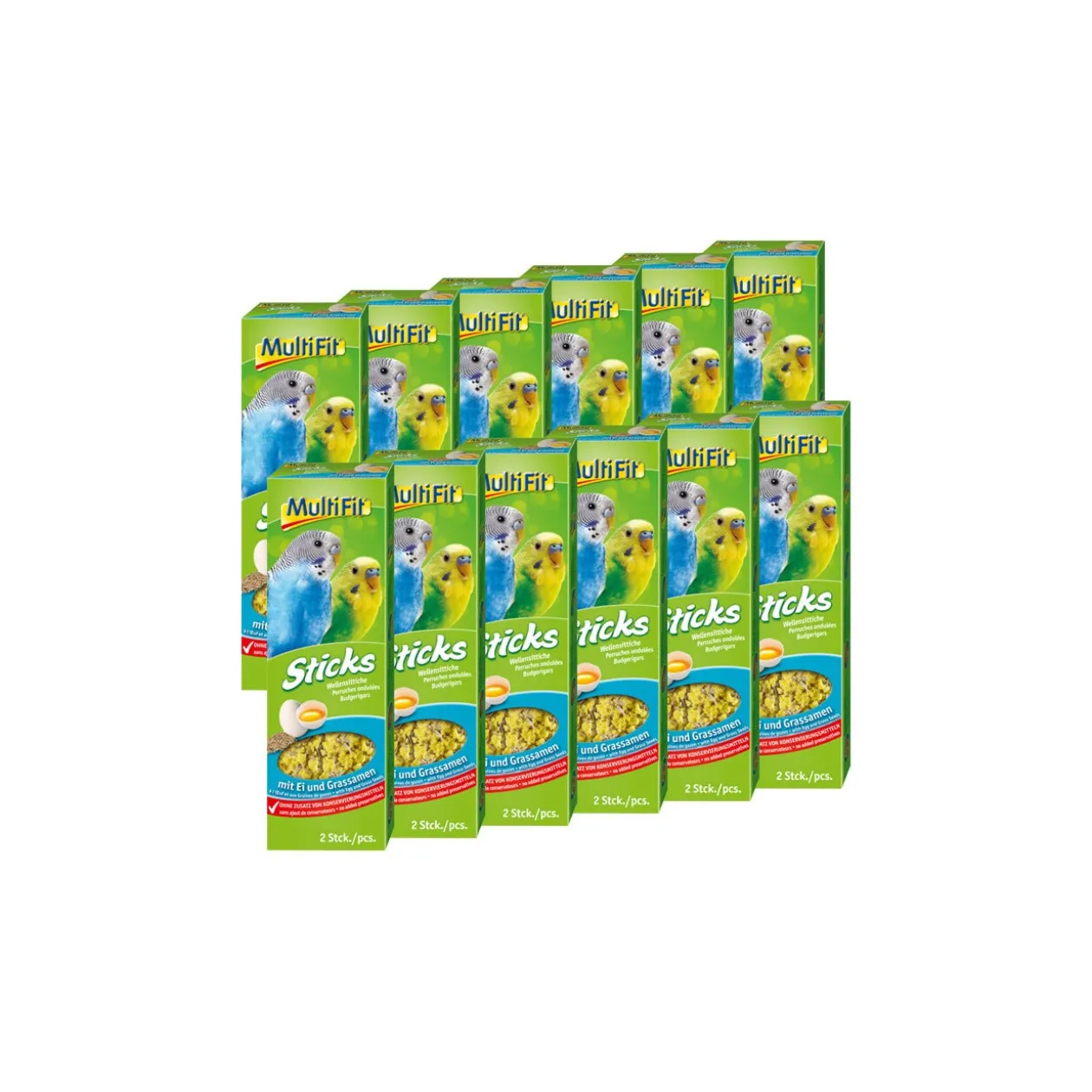 MultiFit Sticks pour prruches 12 x 2 Œuf