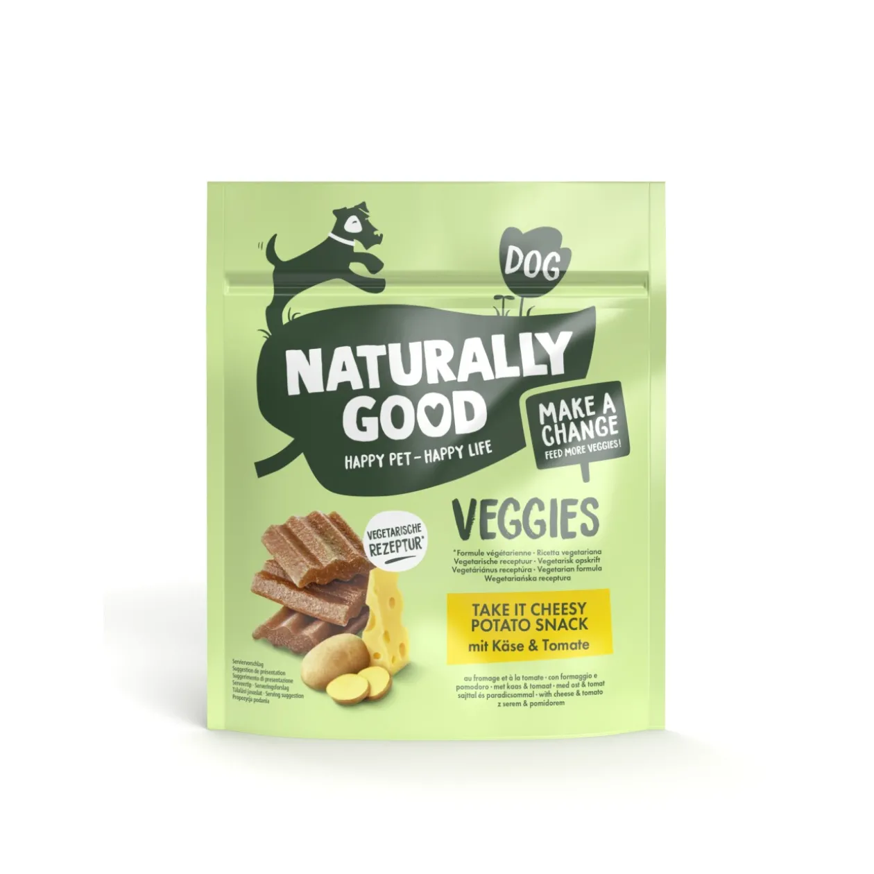 Naturally Good Veggies Pommes de terre Snack au Fromage & à la Tomate 150 g