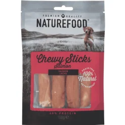 NATUREFOOD Chewy Sticks 3 x 100 g Saumon