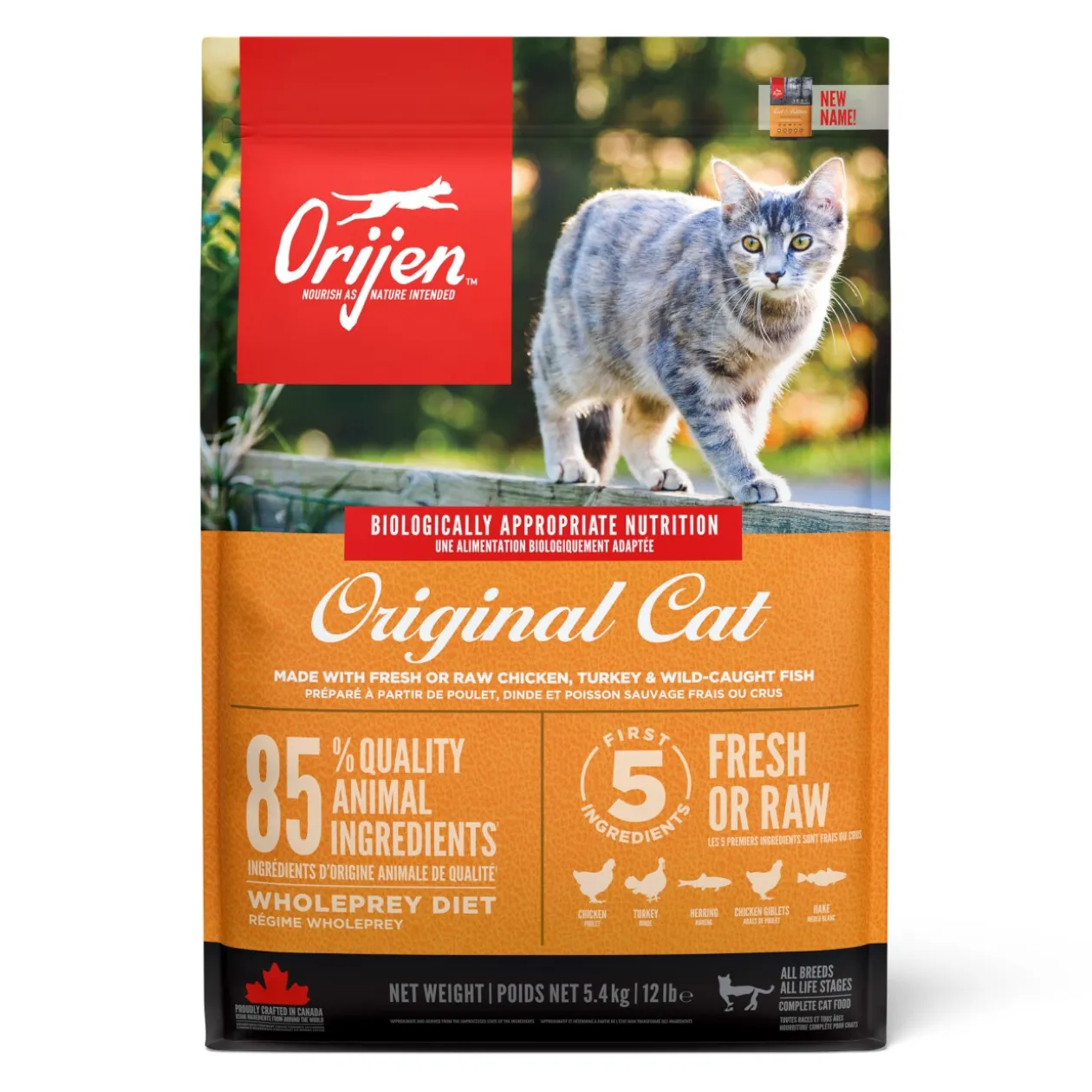 Orijen croquettes chat Original Cat 5,4 kg