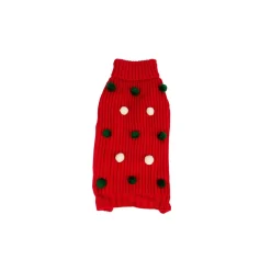 Paw Care Harry Barker Pull-over à pompon Holiday rouge L
