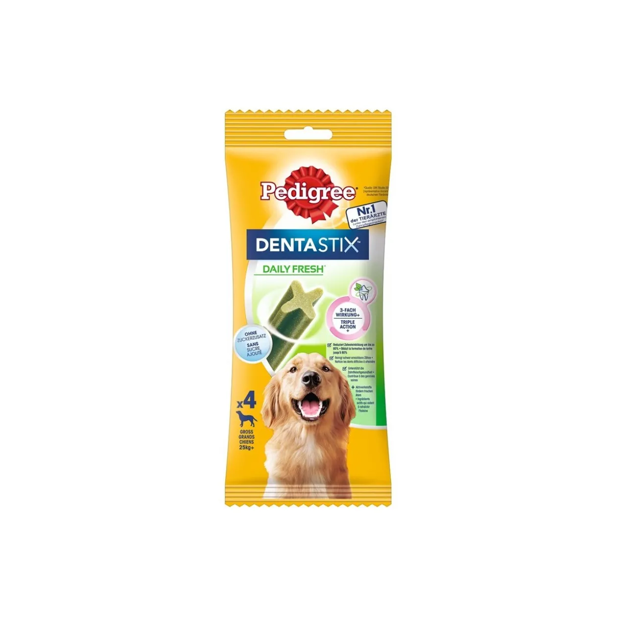 Pedigree DentaStix Daily Fresh pour chiens de grande taille 2156g