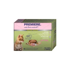 PREMIERE cats love nature Deluxe Ragoût Kitten Mix 12 x 100 g
