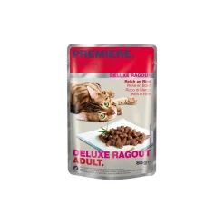 PREMIERE Deluxe Ragout Adult Riche en bœuf 22x85 g
