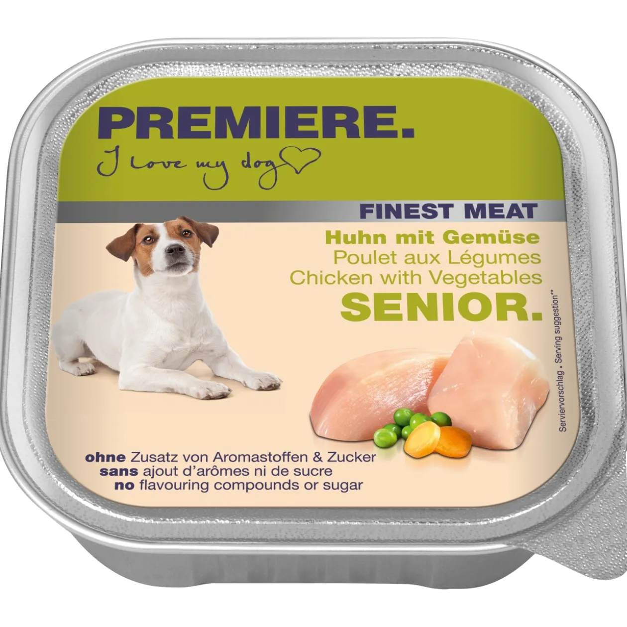 PREMIERE Finest Meat Senior Poulet et légumes 10x150 g
