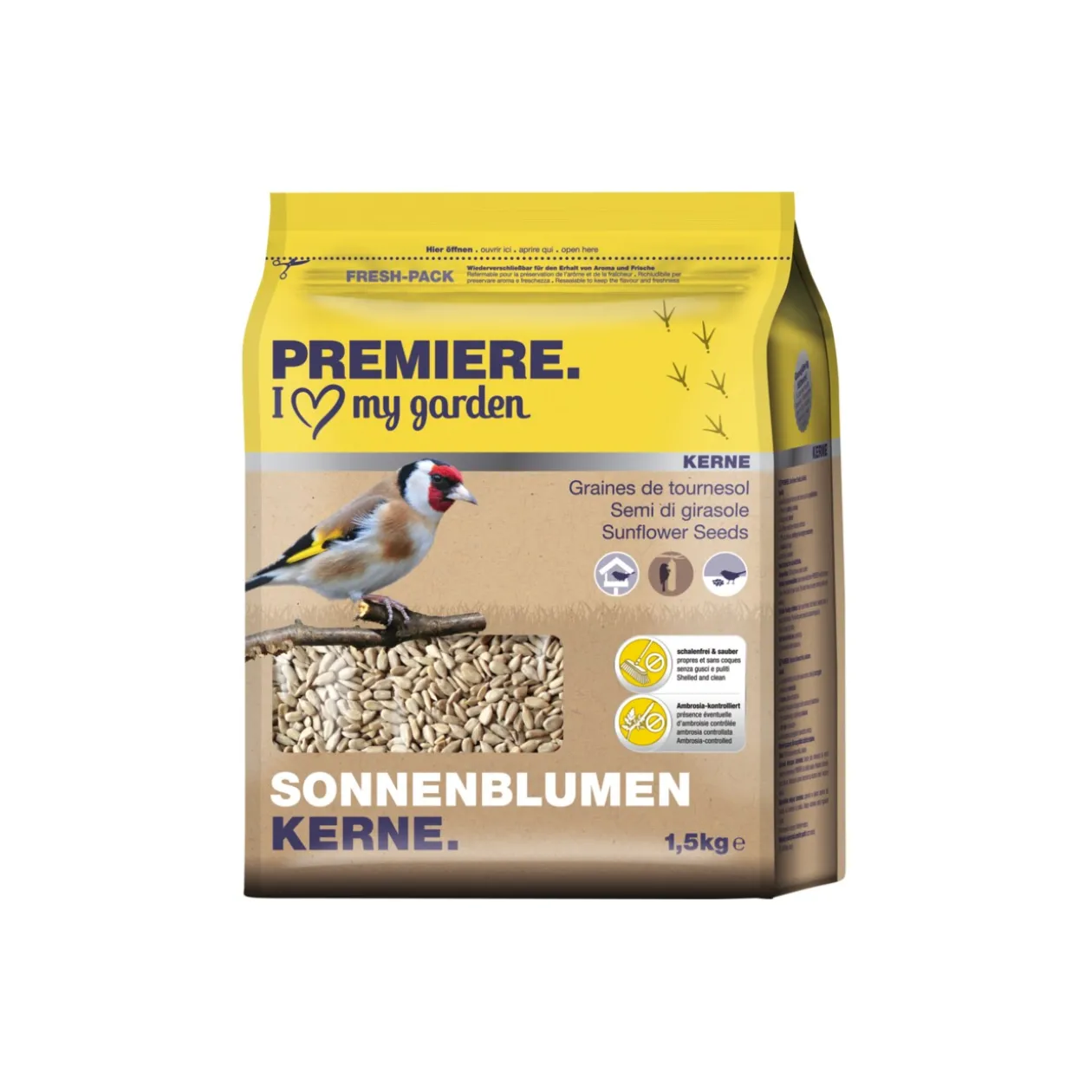 PREMIERE Les graines de tournesol sont décortiquées 1,5 kg