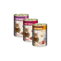 PREMIERE Meat Menu Adulte pack mix 6x400 g Pack mix 1