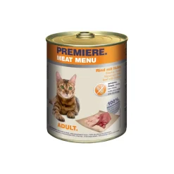 PREMIERE Meat Menu Adulte Bœuf et poulet 6x800 g