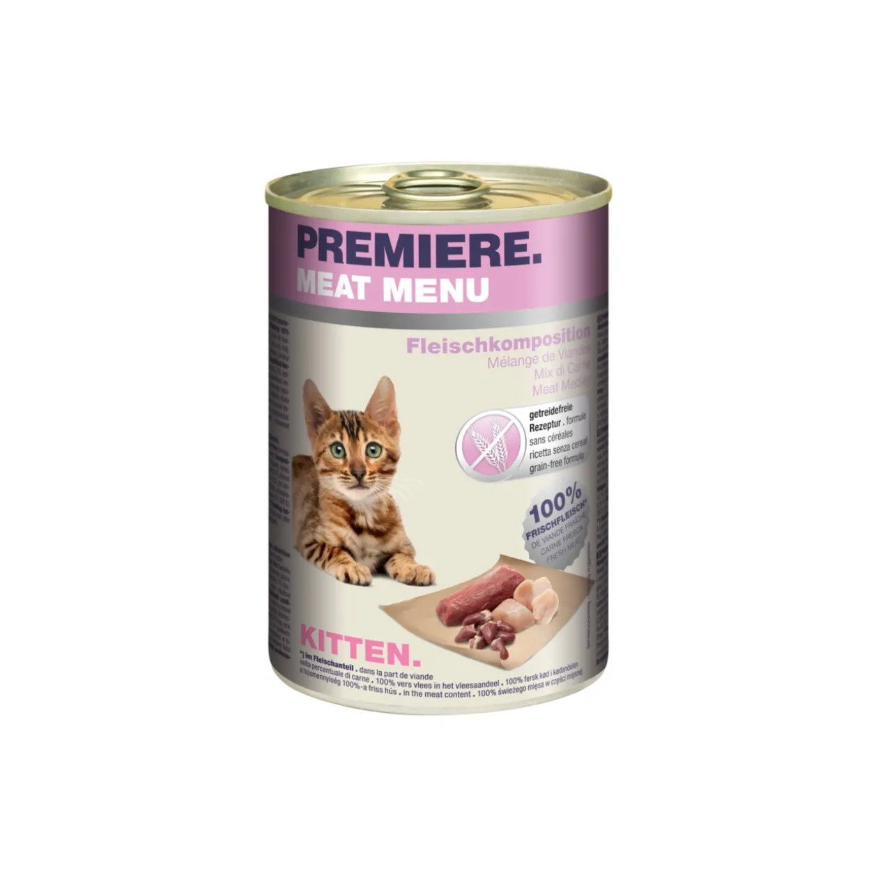 PREMIERE Meat Menu Kitten Mélange de viandes 6x400 g