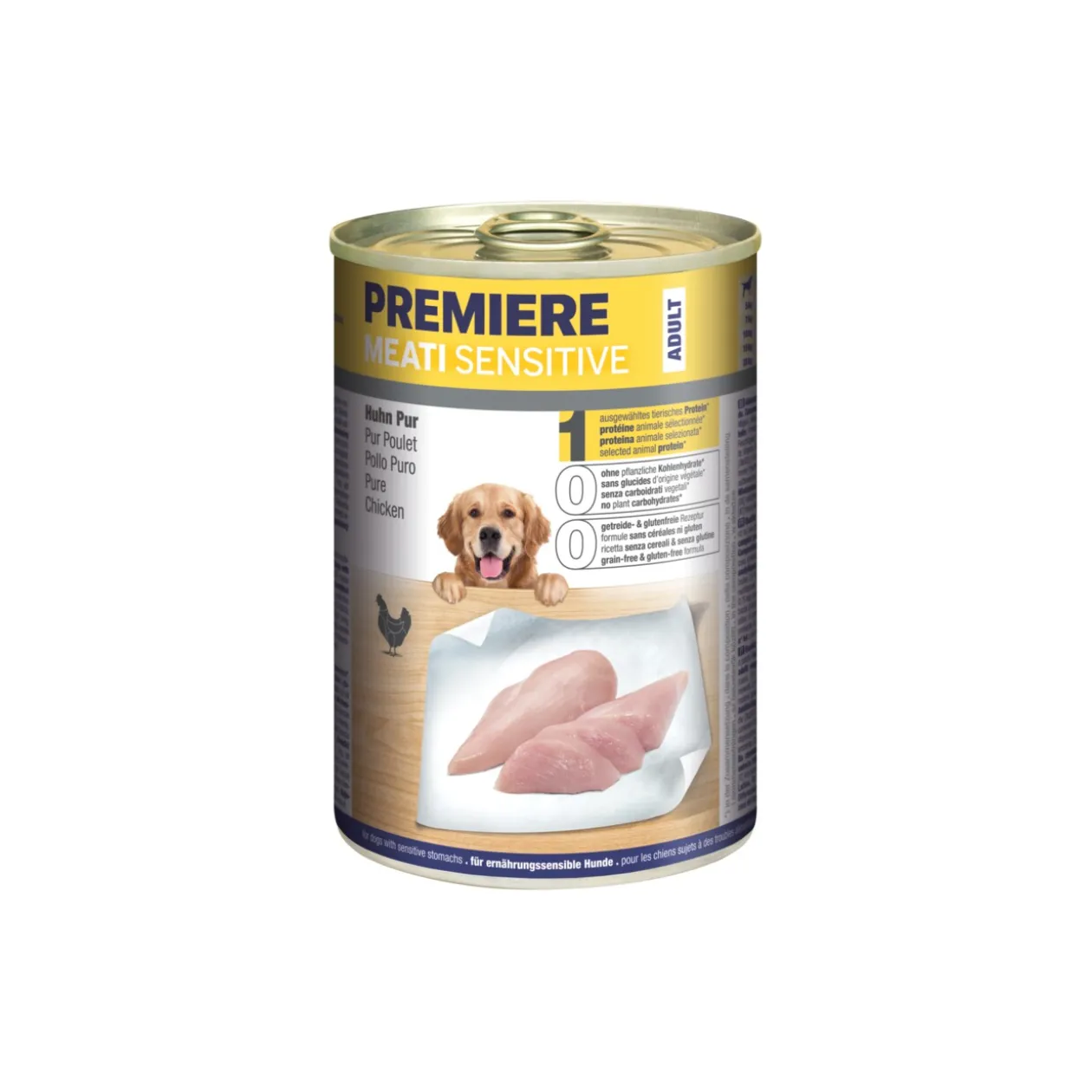 PREMIERE Meati Sensitive Pur poulet 6x400 g