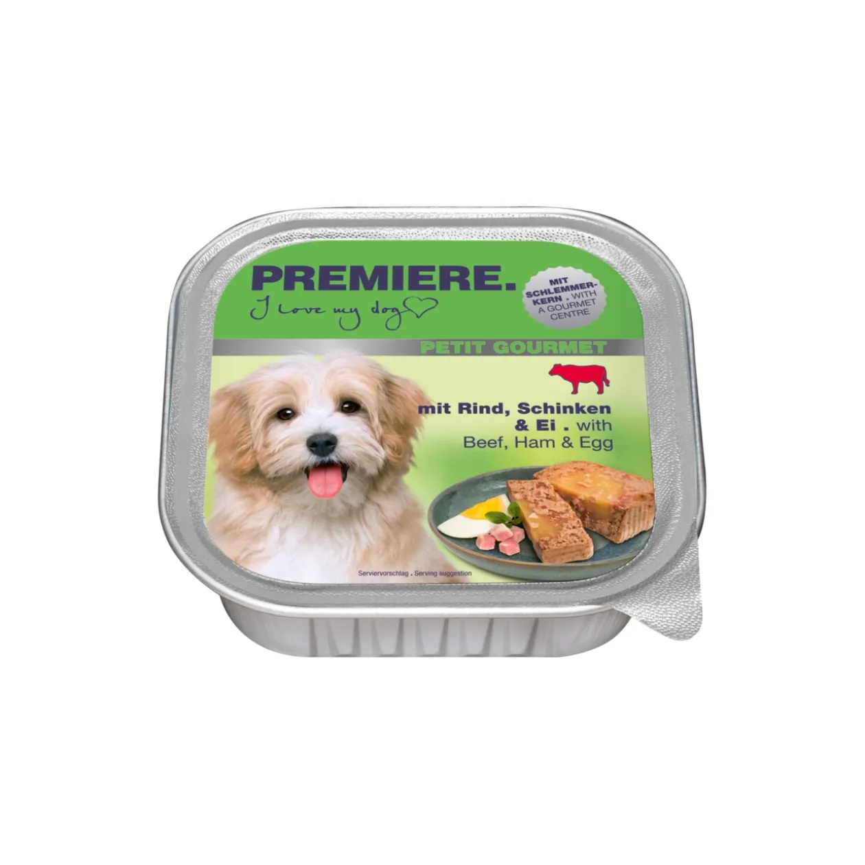 PREMIERE Petit Gourmet Bœuf, jambon et œuf 11x150 g